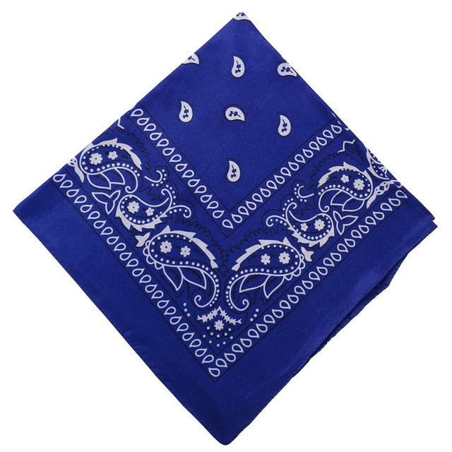 17KM Bohemian Print Bandana Hair Bands for Girls Women  Unisex Square - KiwisLove
