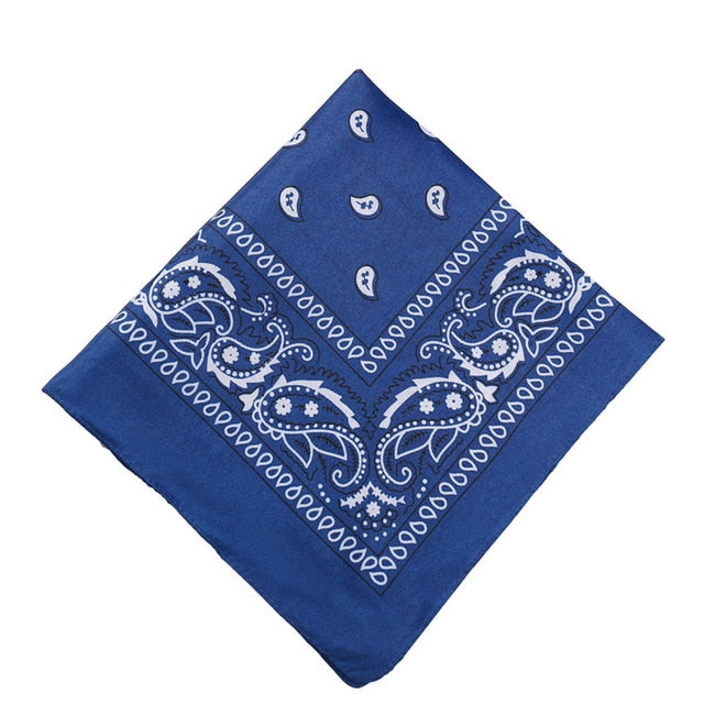 17KM Bohemian Print Bandana Hair Bands for Girls Women  Unisex Square - KiwisLove