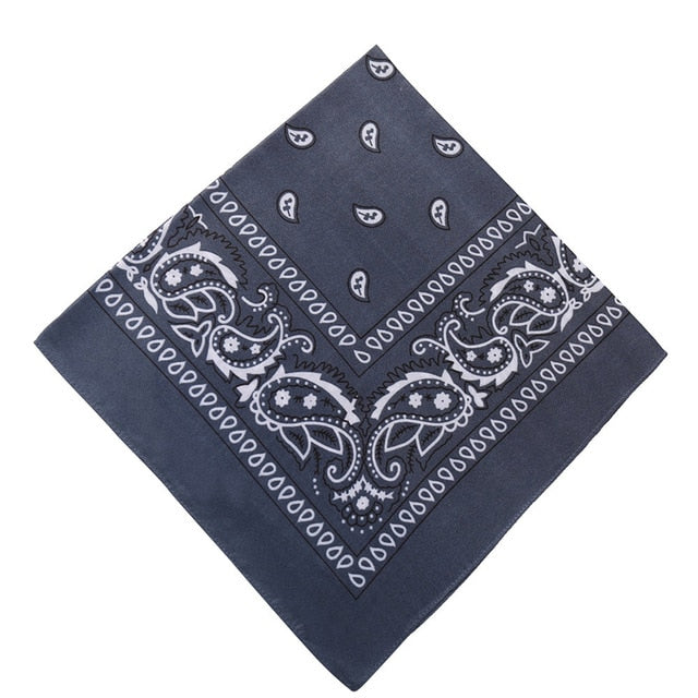17KM Bohemian Print Bandana Hair Bands for Girls Women  Unisex Square - KiwisLove