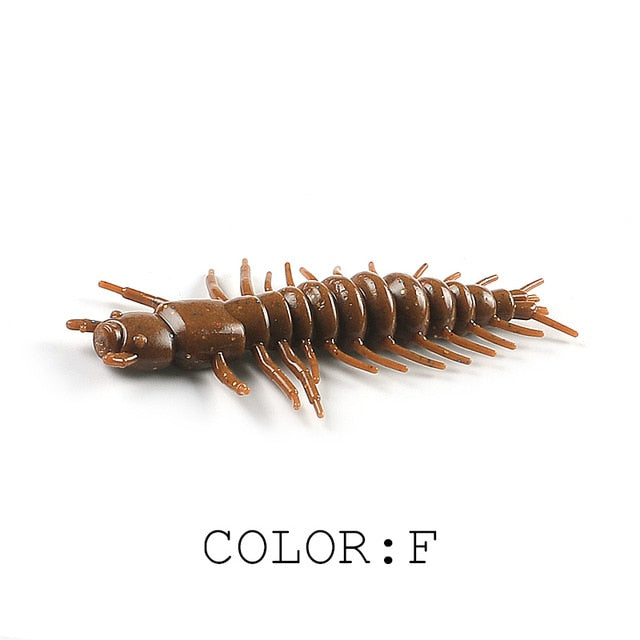 2021 New Zaza Larva soft lure Floating Freshwater Swimbaits Silicone Soft Bait Worm - KiwisLove