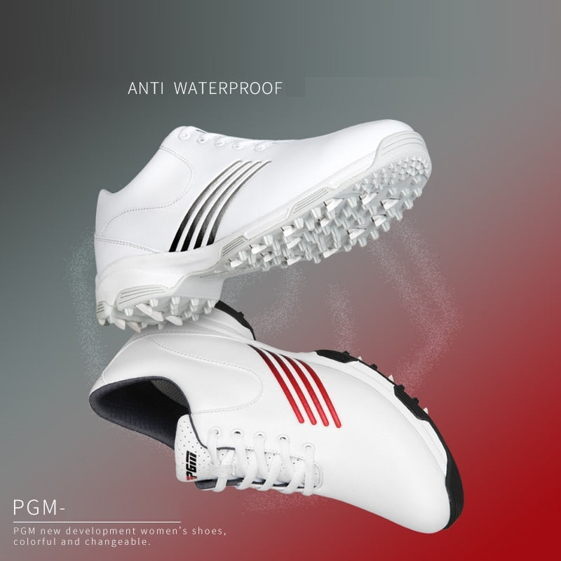 PGM Golf Shoes Woman Waterproof Breathable Sneakers Anti-slip Shockproof - KiwisLove