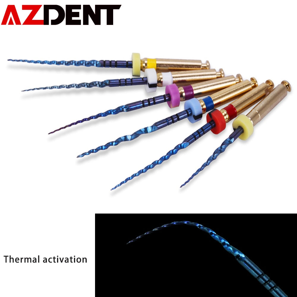 6pcs/pack 25mm,SX Dental Files Root Canal Dental Engine Use Rotary - KiwisLove