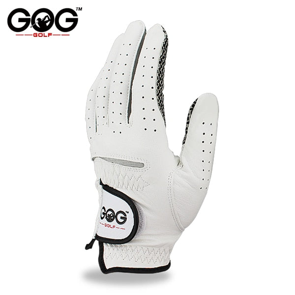 1 Pcs Golf Gloves Men's Left /Right Hand Soft Breathable Pure Sheepskin With Anti-slip Granules Golf Gloves Golf Men - KiwisLove