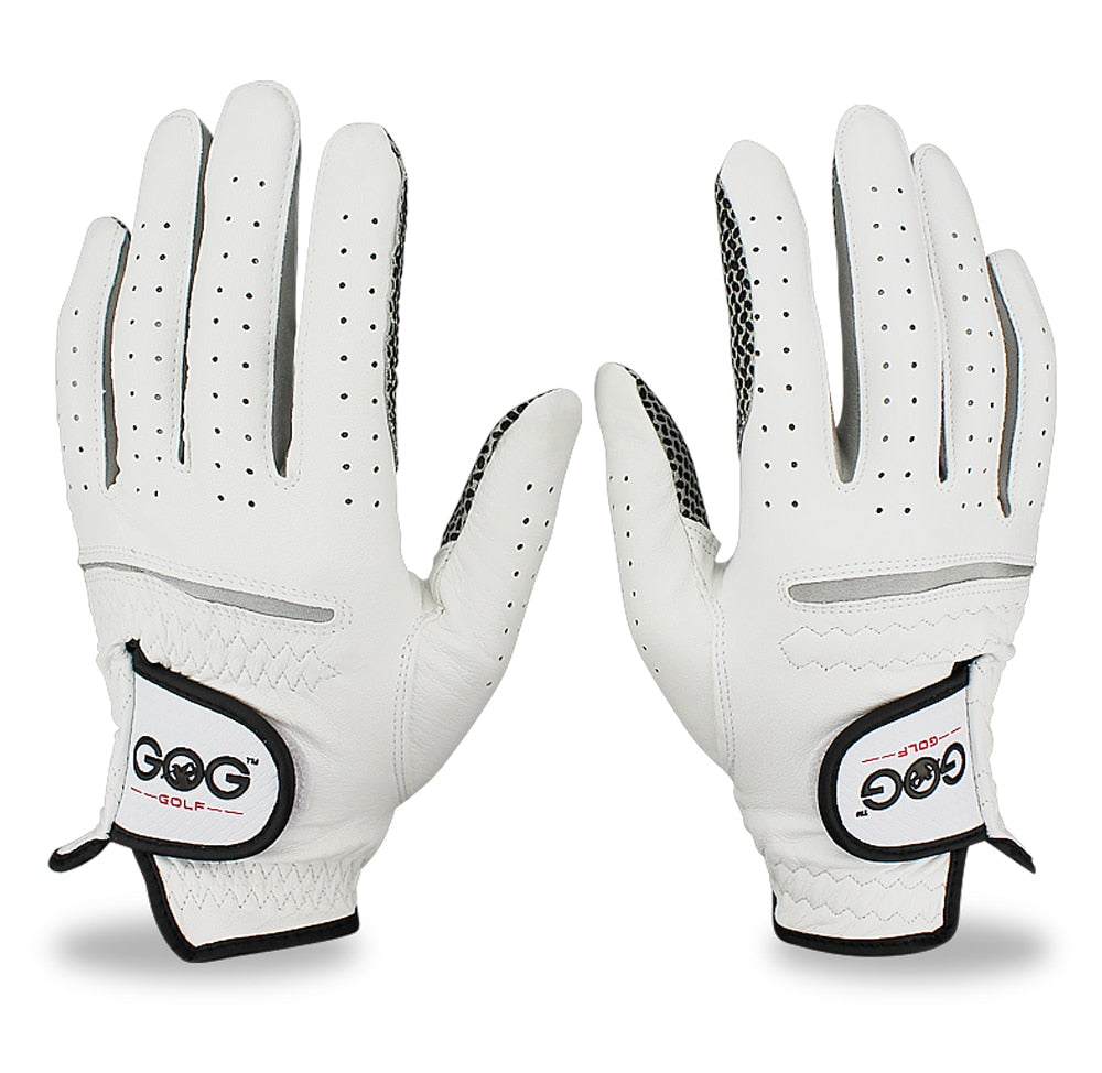 1 Pcs Golf Gloves Men's Left /Right Hand Soft Breathable Pure Sheepskin With Anti-slip Granules Golf Gloves Golf Men - KiwisLove