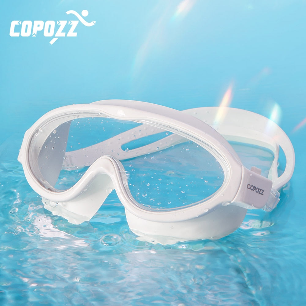 COPOZZ Soft Silicone Swimming Goggles Eyewear Anti-Fog UV Men Women - KiwisLove