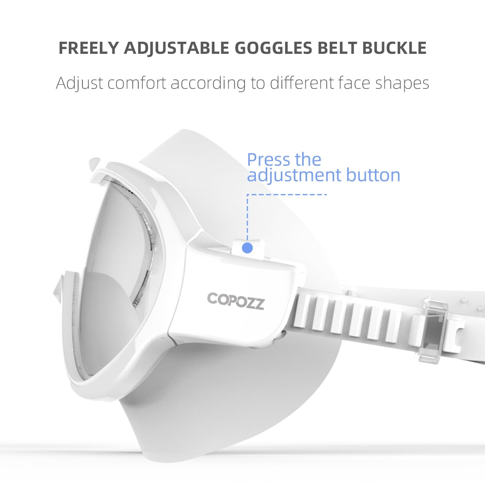 COPOZZ Soft Silicone Swimming Goggles Eyewear Anti-Fog UV Men Women - KiwisLove