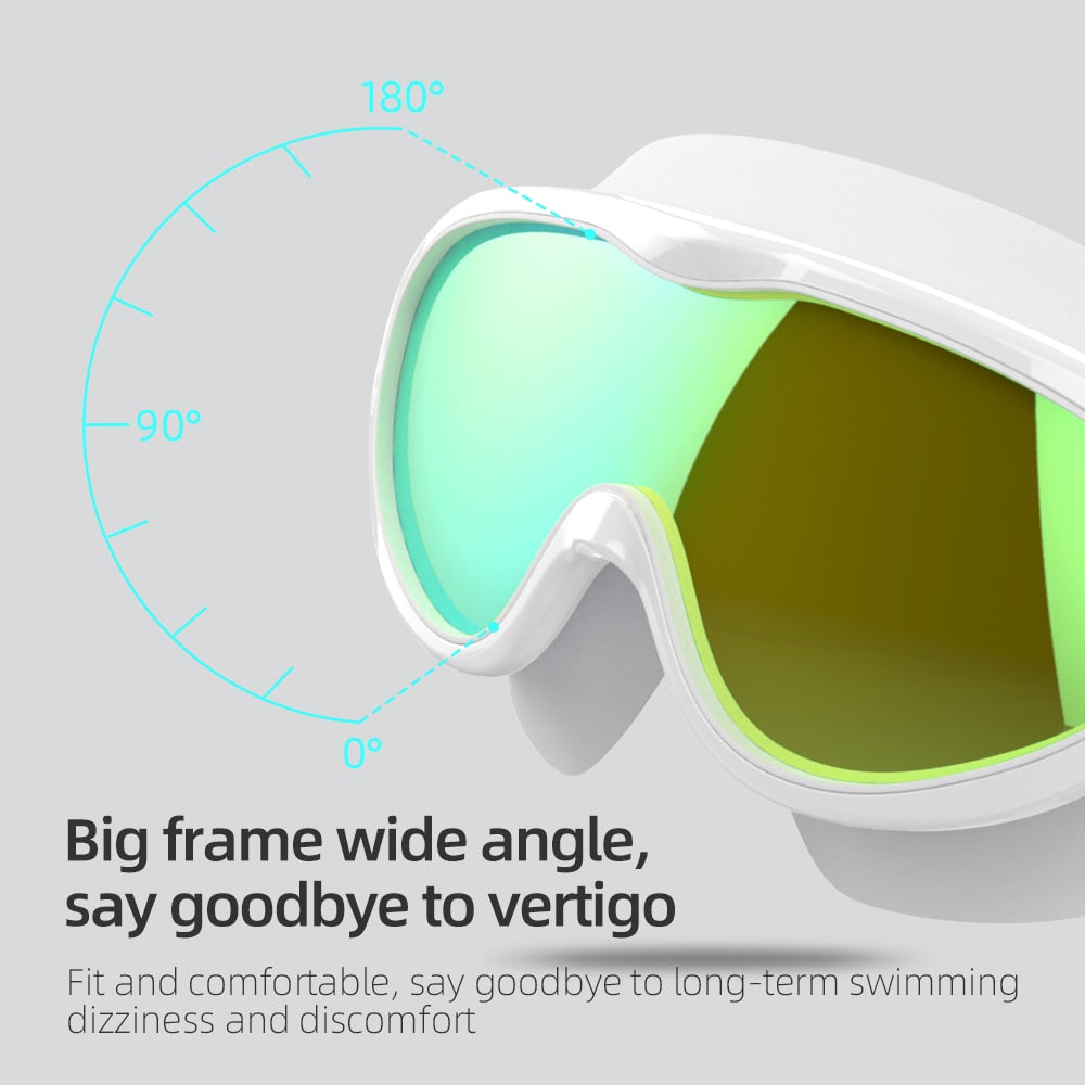 COPOZZ Soft Silicone Swimming Goggles Eyewear Anti-Fog UV Men Women - KiwisLove