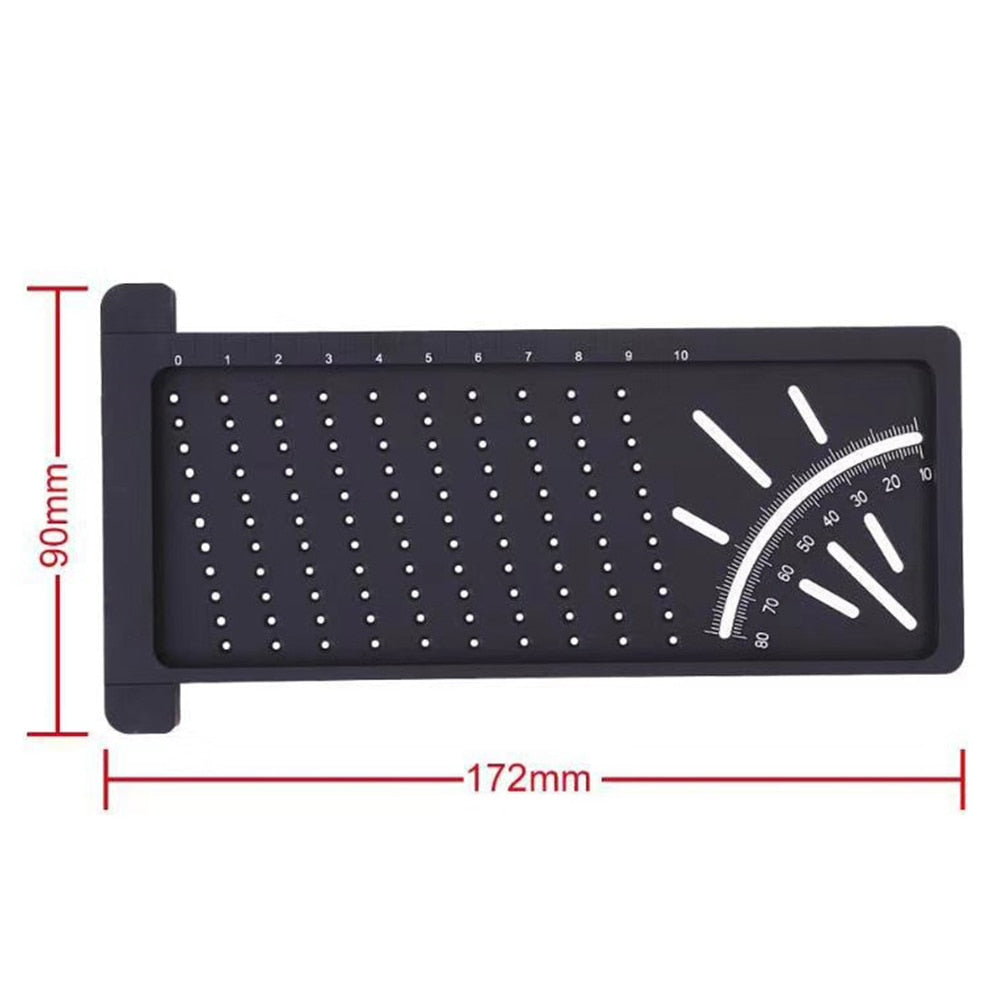 Scribe Mark Line Gauge T-Type Cross-Out   Angle Ruler Precision - KiwisLove