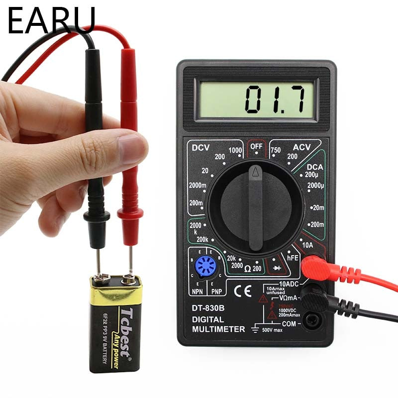 Digital Multimeter probe Voltmeter Ammeter Ohm Tester Voltage Current - KiwisLove