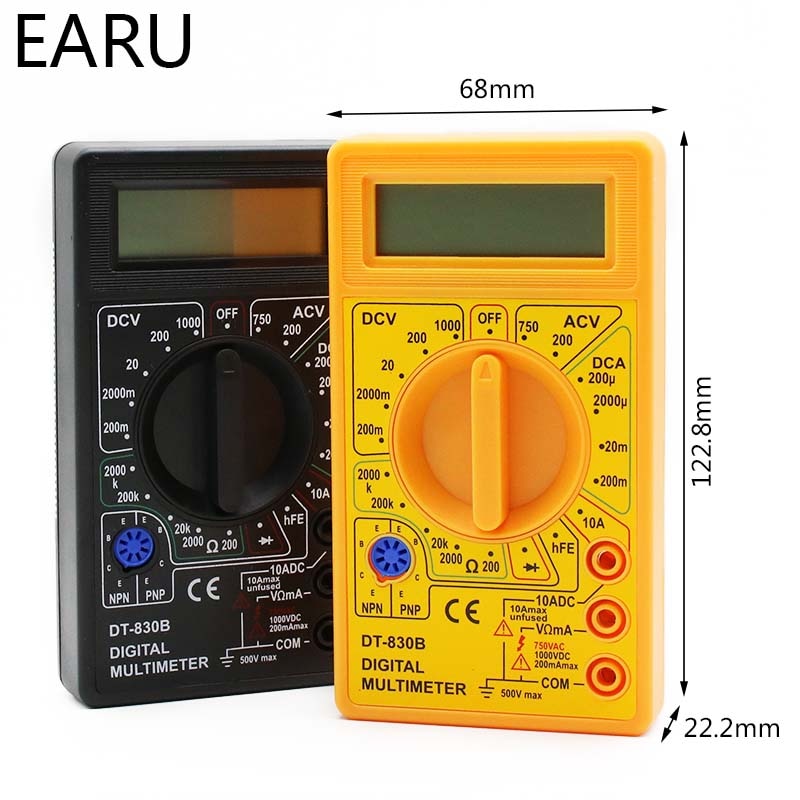 Digital Multimeter probe Voltmeter Ammeter Ohm Tester Voltage Current - KiwisLove