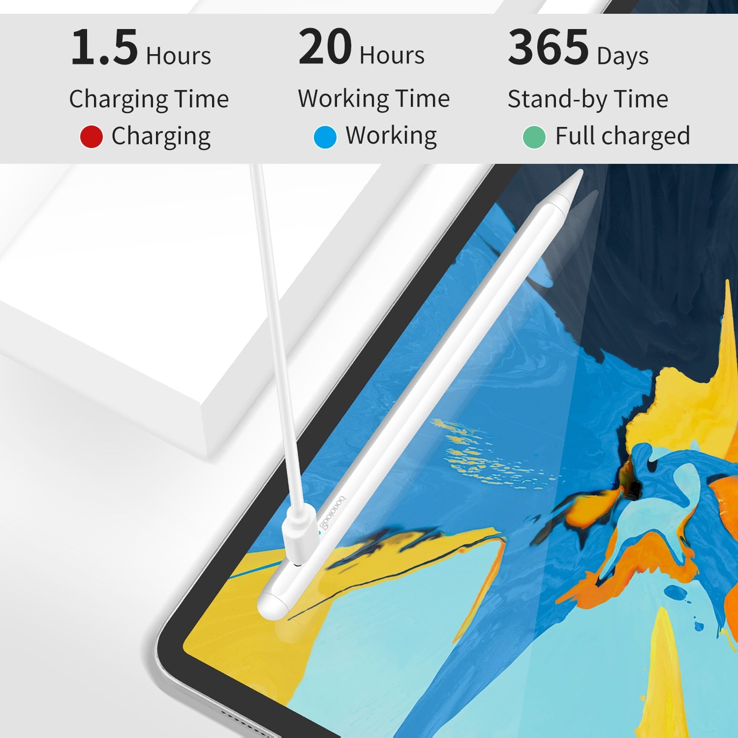 iPad Pencil Stylus Pen for Apple Pencil 2 1 iPad Pen Pro 11 12.9 2021 2020 2018 2019 Air 4 7th 8th - KiwisLove