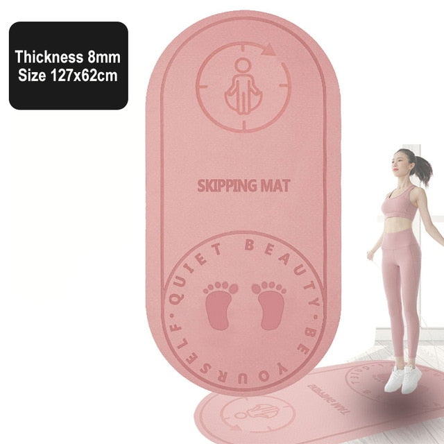 Cushioning Mute Yoga Mat Jump Rope Sound Insulation Shock Absorption High Density Board Anti-noice - KiwisLove