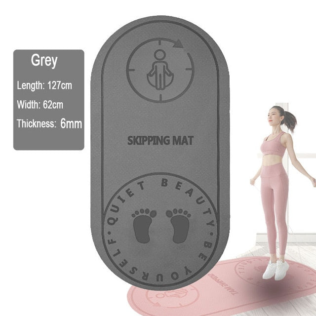 Cushioning Mute Yoga Mat Jump Rope Sound Insulation Shock Absorption High Density Board Anti-noice - KiwisLove