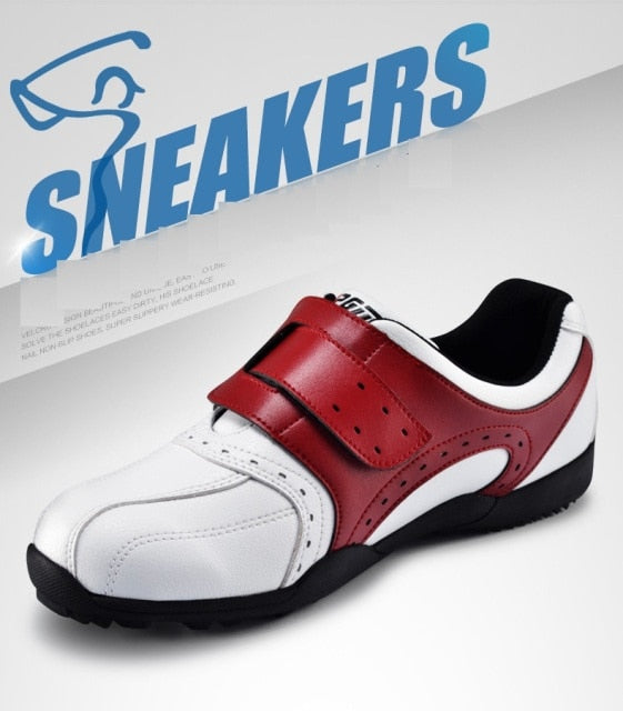 PGM Men Golf Shoes Breathable Cushioned Sneakers Spikesless Non-slip - KiwisLove