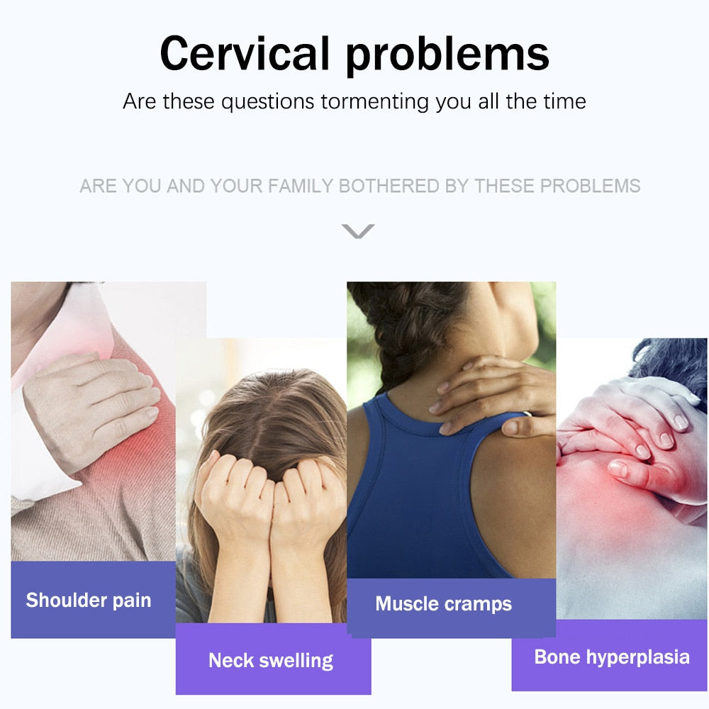 Yongrow medical Neck Traction Collar Neck Support Brace 3 Layers Cervical Relief - KiwisLove