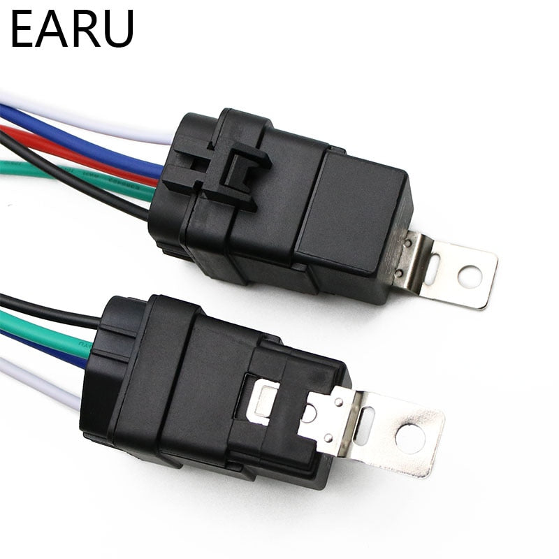 Car Auto Automobile Relay Sealed Waterproof Integrated Wired - KiwisLove