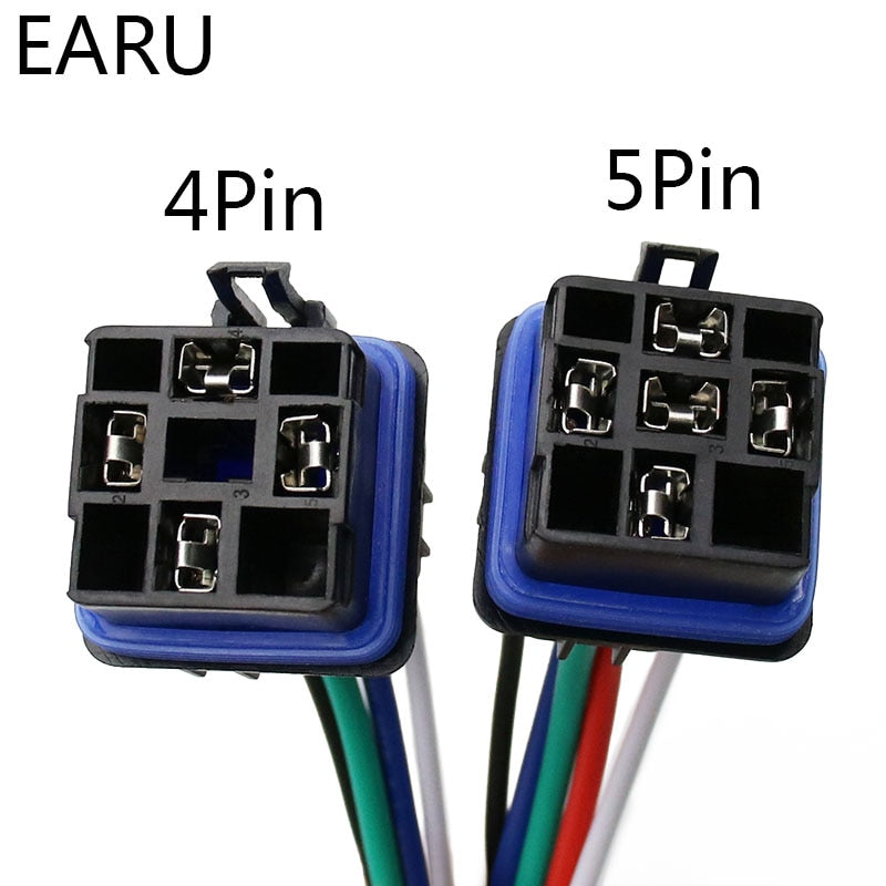 Car Auto Automobile Relay Sealed Waterproof Integrated Wired - KiwisLove