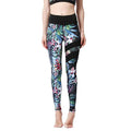 Yoga Pants Women Flower High Waist Sports Leggings Long Tights Push Up Running - KiwisLove