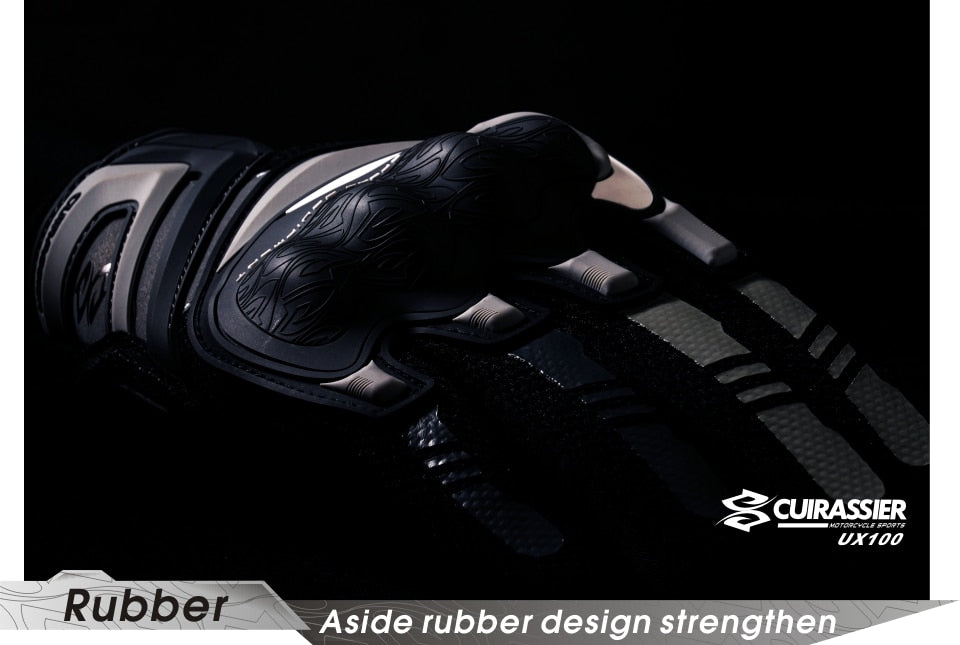 Cuirassier Summer Motorcycle Gloves Men Touch Screen Breathable Motobike Riding Moto Protective Gear Motorbike Motocross Gloves - KiwisLove