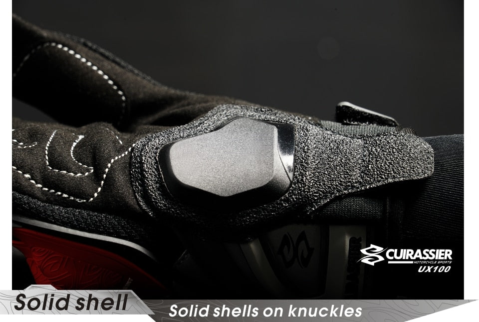 Cuirassier Summer Motorcycle Gloves Men Touch Screen Breathable Motobike Riding Moto Protective Gear Motorbike Motocross Gloves - KiwisLove