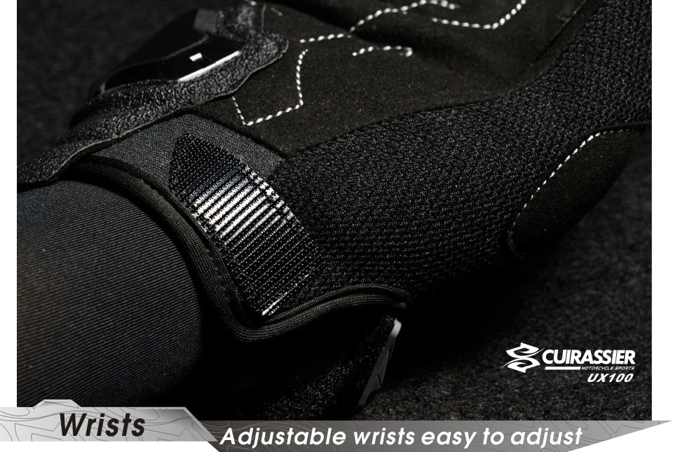 Cuirassier Summer Motorcycle Gloves Men Touch Screen Breathable Motobike Riding Moto Protective Gear Motorbike Motocross Gloves - KiwisLove
