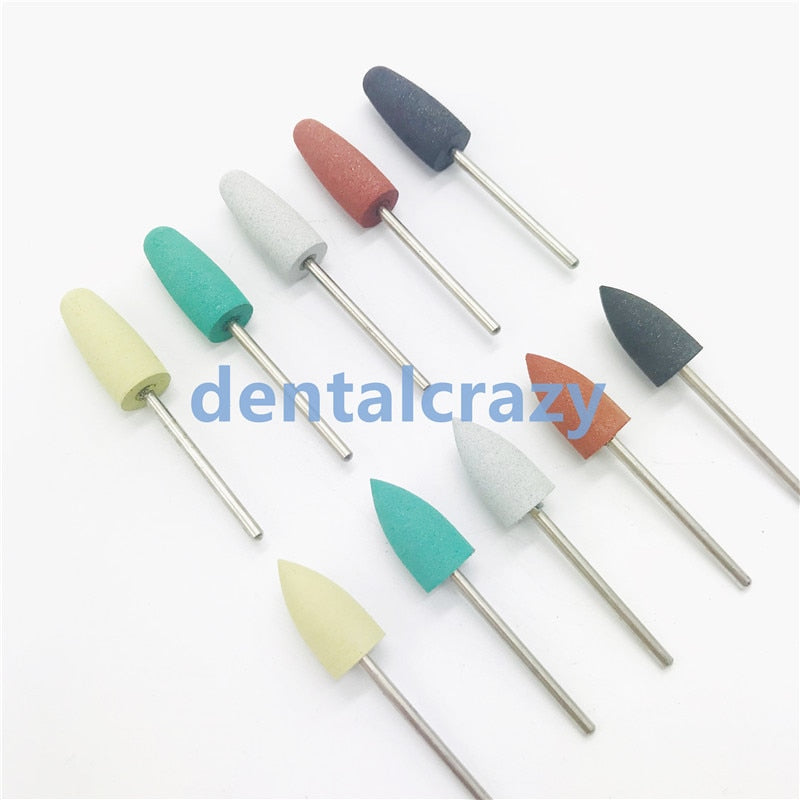 50pcs/set 2.35mm dental silicone Rubber polishers burs - KiwisLove