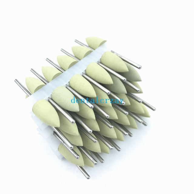 50pcs/set 2.35mm dental silicone Rubber polishers burs - KiwisLove