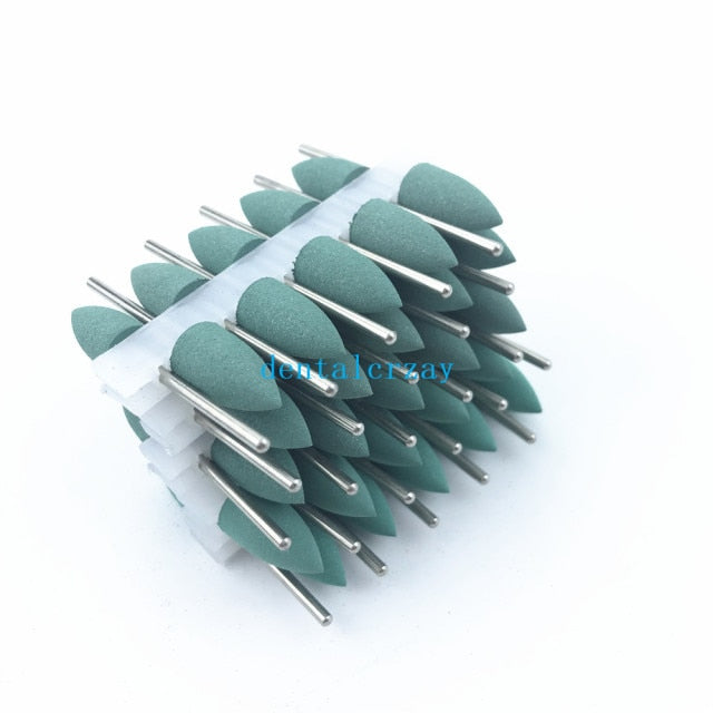 50pcs/set 2.35mm dental silicone Rubber polishers burs - KiwisLove