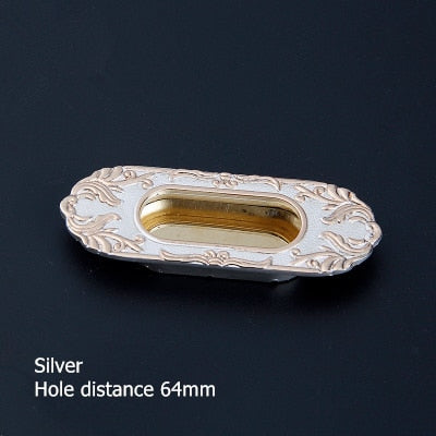 Hidden Door Handles Zinc Alloy Recessed Pull Sliding Door - KiwisLove