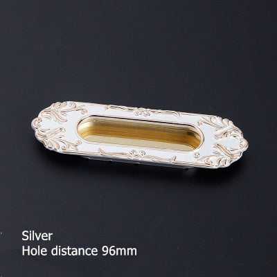 Hidden Door Handles Zinc Alloy Recessed Pull Sliding Door - KiwisLove