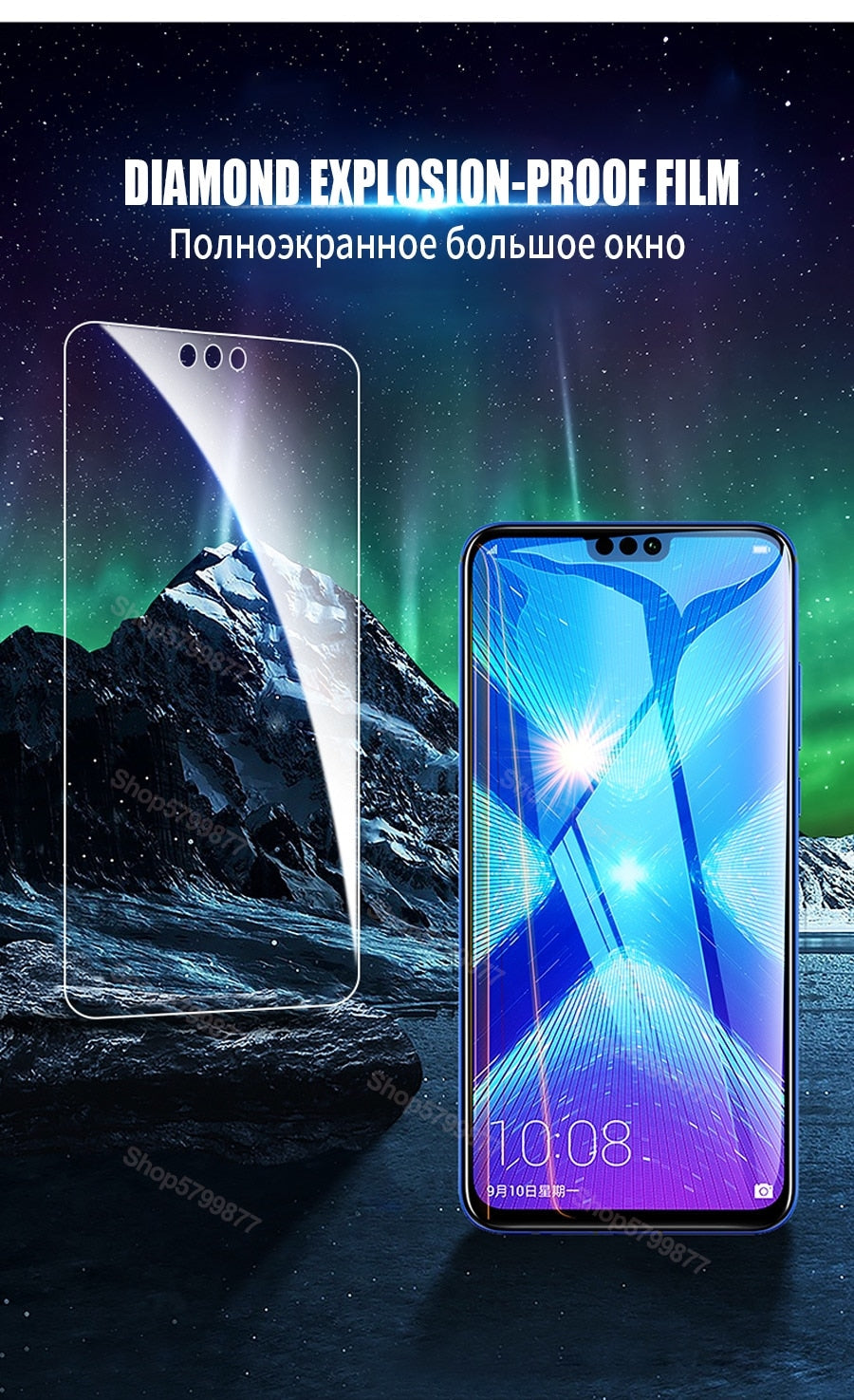 9D Protective Glass on For Huawei Honor 8X 8A 8C 8S 9A 9C 9S 9X Tempered Screen Protector Honor 10i 20i 20S Play Glass Film Case - KiwisLove