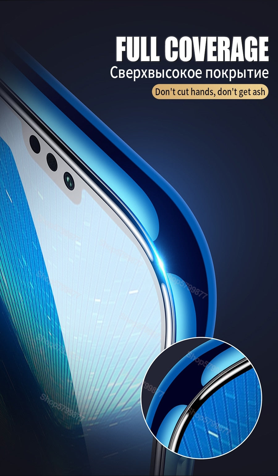 9D Protective Glass on For Huawei Honor 8X 8A 8C 8S 9A 9C 9S 9X Tempered Screen Protector Honor 10i 20i 20S Play Glass Film Case - KiwisLove