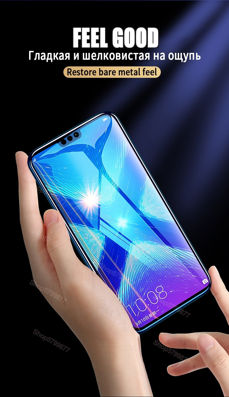 9D Protective Glass on For Huawei Honor 8X 8A 8C 8S 9A 9C 9S 9X Tempered Screen Protector Honor 10i 20i 20S Play Glass Film Case - KiwisLove