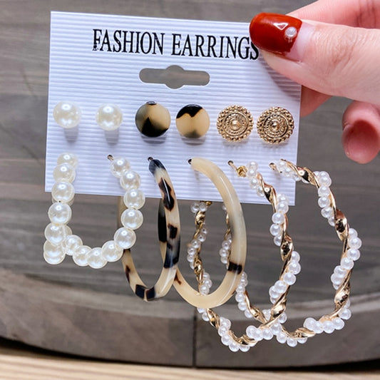 17KM Fashion Hoop Earrings Set For Women Girls - KiwisLove