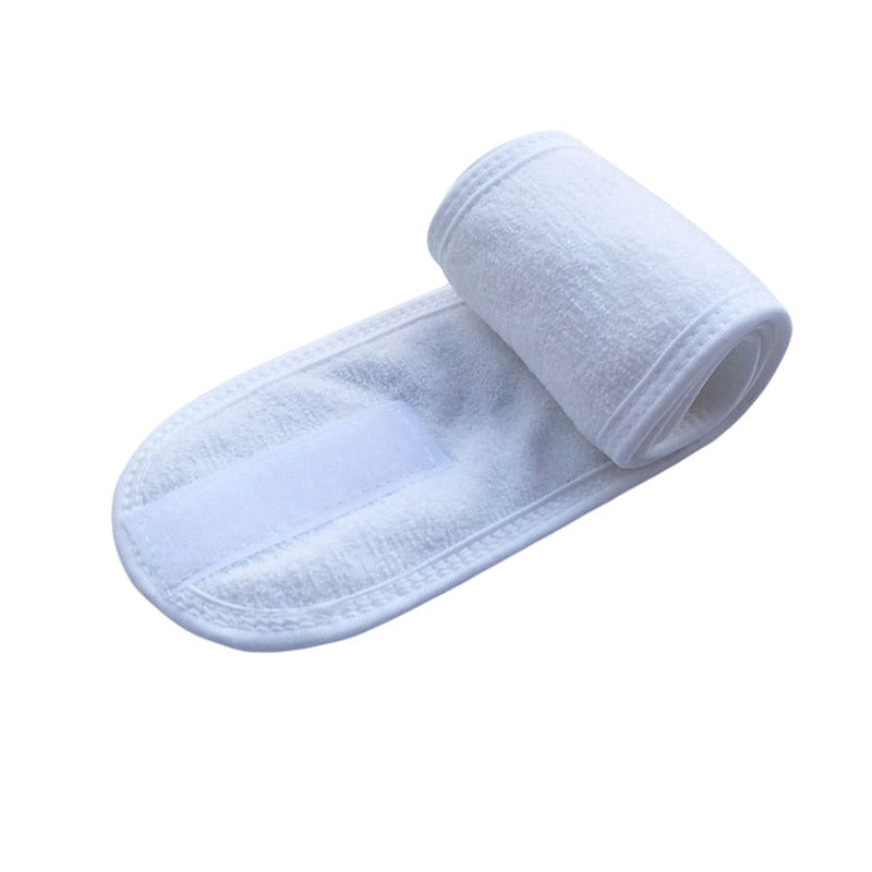 Adjustable Wide Hairband Yoga Spa Bath Shower Makeup Wash Face Headband - KiwisLove