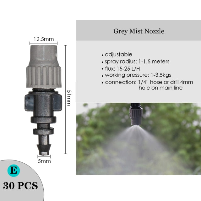 Irrigation Dripper Sprinkler Garden Micro Spray Rotating Nozzle - KiwisLove