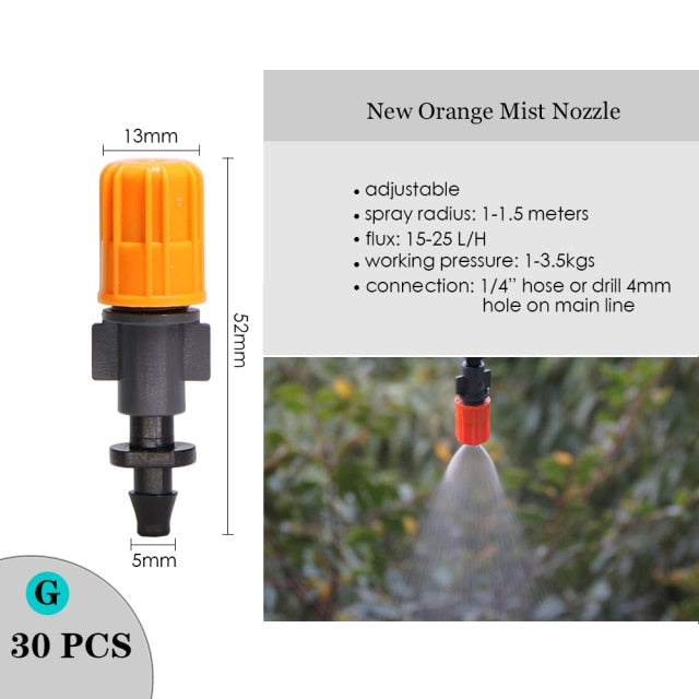 Irrigation Dripper Sprinkler Garden Micro Spray Rotating Nozzle - KiwisLove