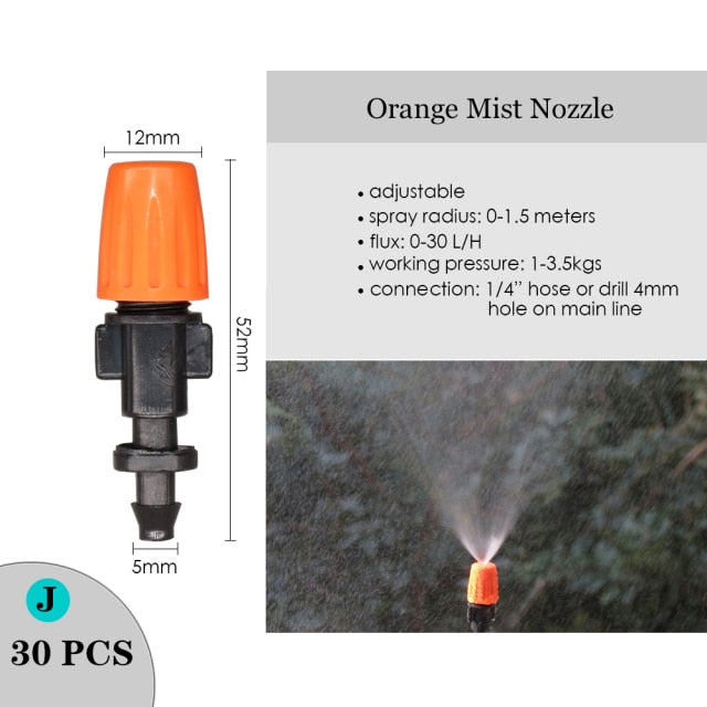 Irrigation Dripper Sprinkler Garden Micro Spray Rotating Nozzle - KiwisLove