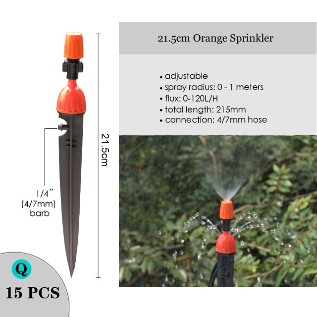 Irrigation Dripper Sprinkler Garden Micro Spray Rotating Nozzle - KiwisLove