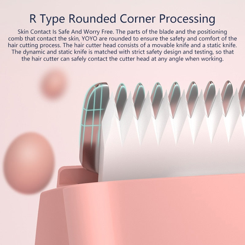 ENCHEN YOYO Hair Clipper For Baby Kids Ultra Quiet Cordless Rechargeable - KiwisLove