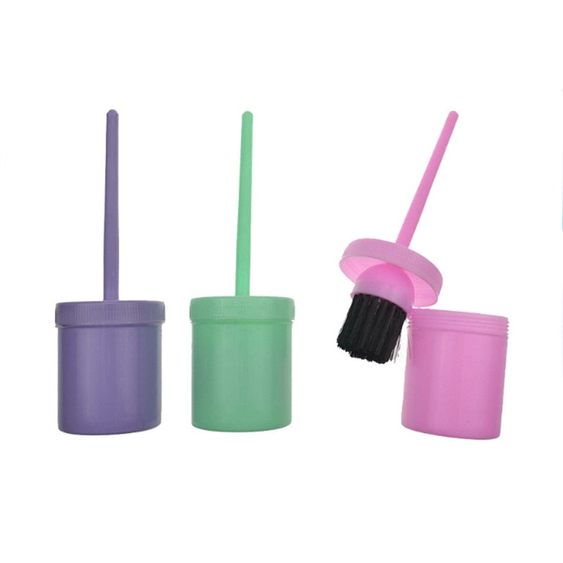 Random Colors Horse Plastic Hoof Oil Brush With Cap Hoof Dressing Applicator - KiwisLove