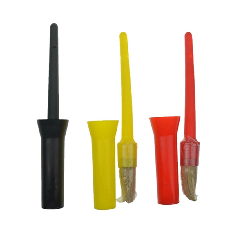 Random Colors Horse Plastic Hoof Oil Brush With Cap Hoof Dressing Applicator - KiwisLove