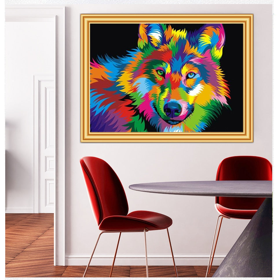 5D DIY Diamond Painting Kit Full Drill Square Mosaic Art Picture Rhinestones - KiwisLove