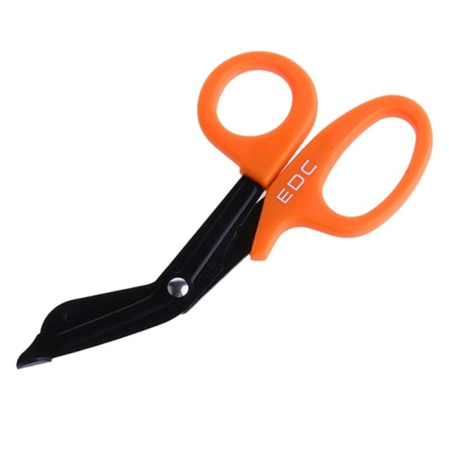 1pcs Outdoor Survive Paramedic Rescue Utility Shear Emergency Gauze Scissor First Outdoor Camp Medical Nurse Hike Trauma Aid - KiwisLove