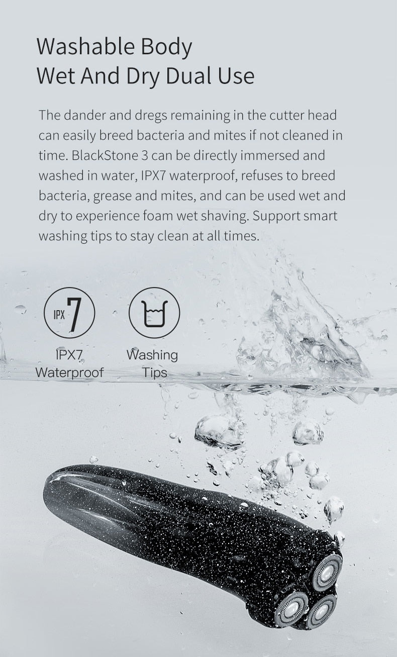 ENCHEN Electric Shaver Men Waterproof Rechargeable Beard Trimmer Razor - KiwisLove