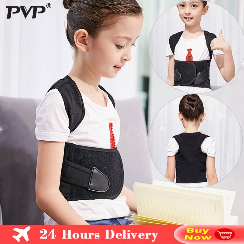 Back Posture Corrector Therapy Corset Spine Support Belt Lumbar - KiwisLove