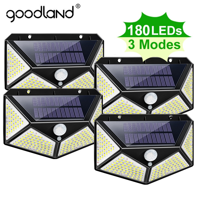LED Solar Light Outdoor  Lamp Waterproof PIR Motion Sensor  Garden Decoration - KiwisLove