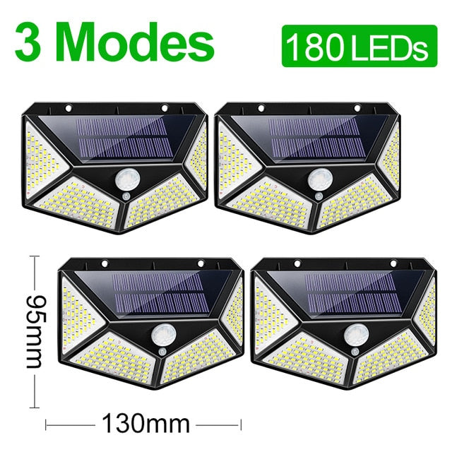 LED Solar Light Outdoor  Lamp Waterproof PIR Motion Sensor  Garden Decoration - KiwisLove