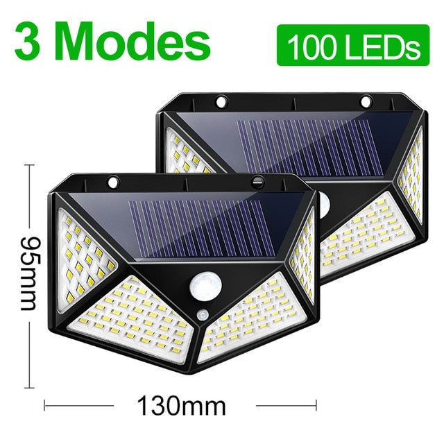 LED Solar Light Outdoor  Lamp Waterproof PIR Motion Sensor  Garden Decoration - KiwisLove