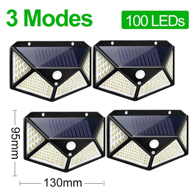 LED Solar Light Outdoor  Lamp Waterproof PIR Motion Sensor  Garden Decoration - KiwisLove